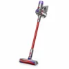 Вертикальный пылесос Dyson V8 Slim Fluffy, красный/никель
