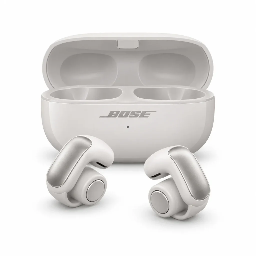 Bose Ultra Open Earbuds White Smoke