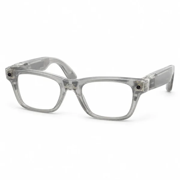 Ray-Ban Meta Blayzer Optics RW7001 Matte Transparent Ice Gray