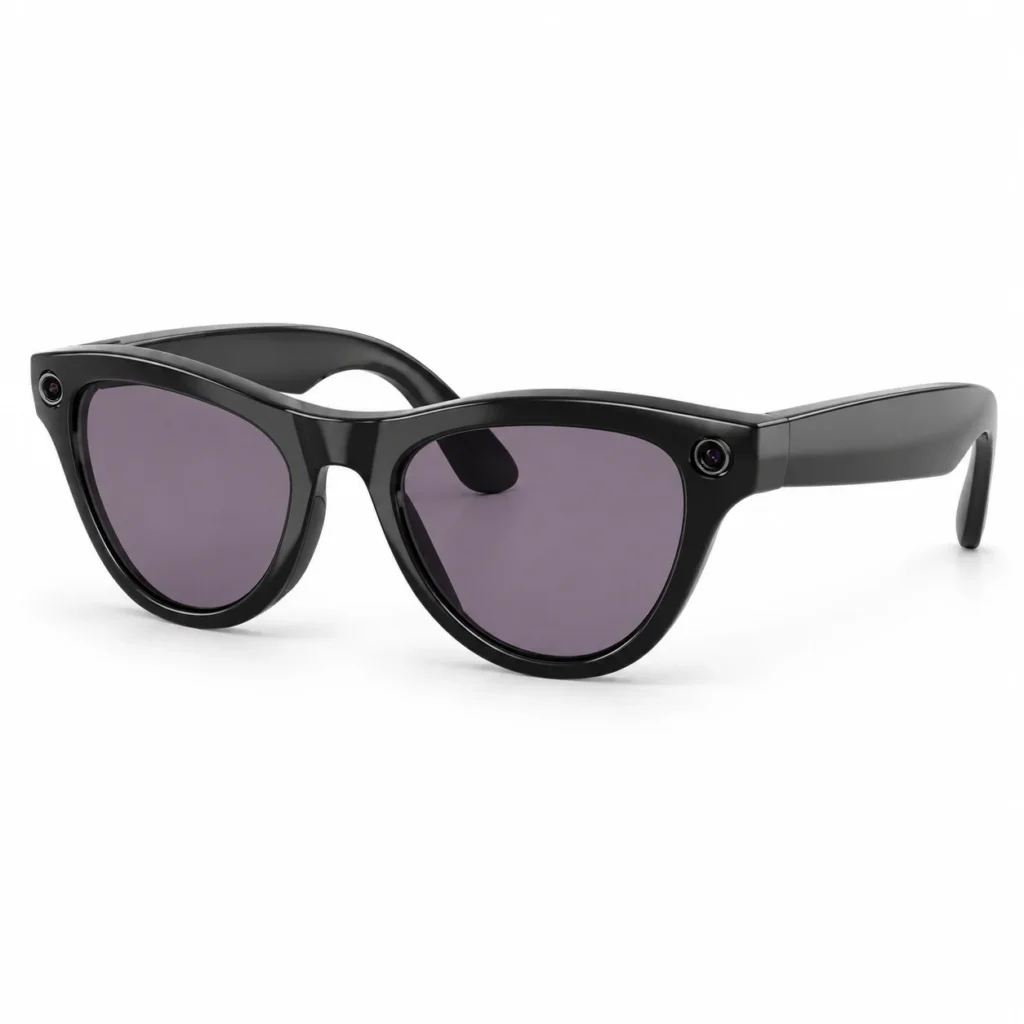Ray-Ban Meta Skyler RW4010 Shiny Black/Transitions Amethyst