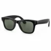Ray-Ban Meta Wayfarer RW4012 Shiny Black/Transitions Graphite Green