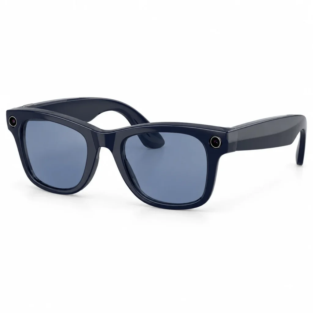 Ray-Ban Meta Wayfarer RW4012 Shiny Cosmic Blue/Transitions Sapphire