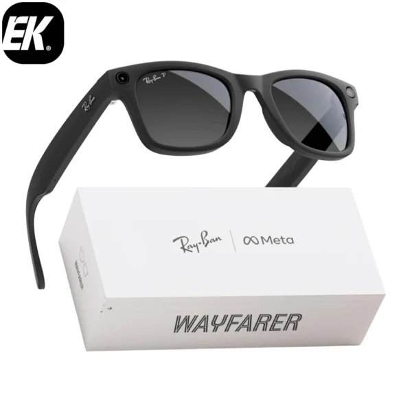 Ray-Ban Wayfarer RW4008 Shiny Black/Green