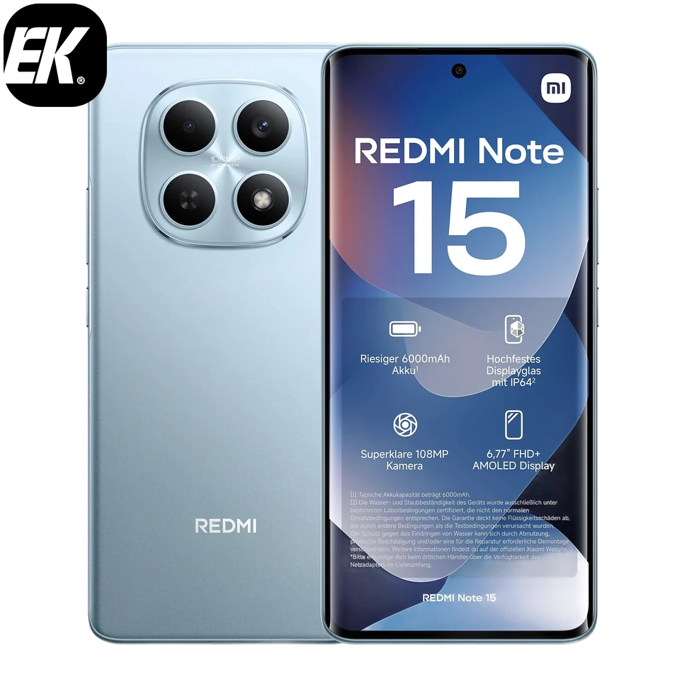 Xiaomi Redmi Note 15 4G 8Gb 256Gb (Blue)